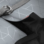 Шлея для собак мягкая WAUDOG Clothes c QR-паспортом, светоотражающая, S2 B 46-50 см, C 43-45 см