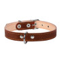 Нашийник "CoLLaR" для собак подвійний (ширина 14мм, довжина 27-35см) коричневий