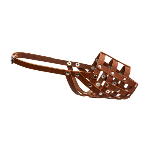 Намордник для собак мягкий "CoLLaR" №3 (ротвейлер, лабрадор) коричневый