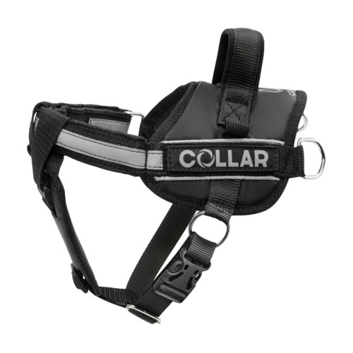 Шлея "Dog Extreme" "POLICE" №2 (В:40-60см), чорний
