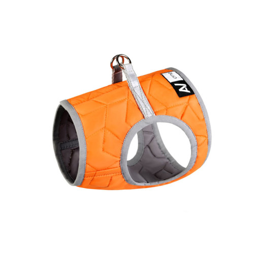 Шлея м'яка для собак AiryVest ONE, розмір XS4 помаранчевий (Обхват грудей – 36-39 см. Довжина – 26-28 см)