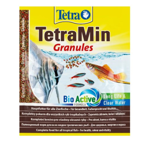 Сухой корм для аквариумных рыб Tetra в гранулах TetraMin Granules, 15 г