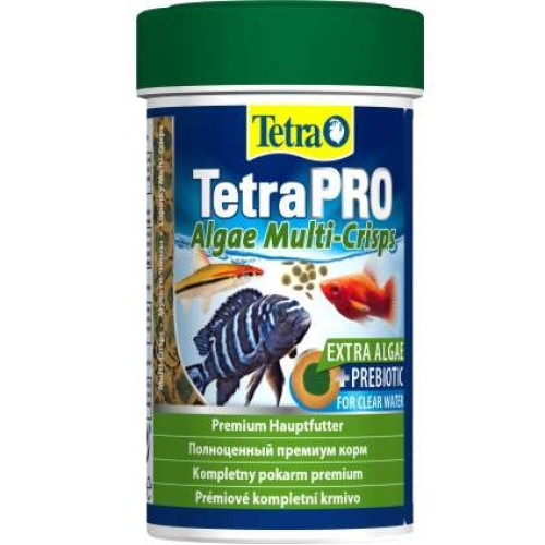 Корм Tetra Tetra PRO Algae Multi-Crisps для травоядных рыб, чипсы, 250 мл