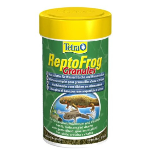 Корм для водных лягушек и тритонов Tetra в гранулах «Repto Frog» 100 мл