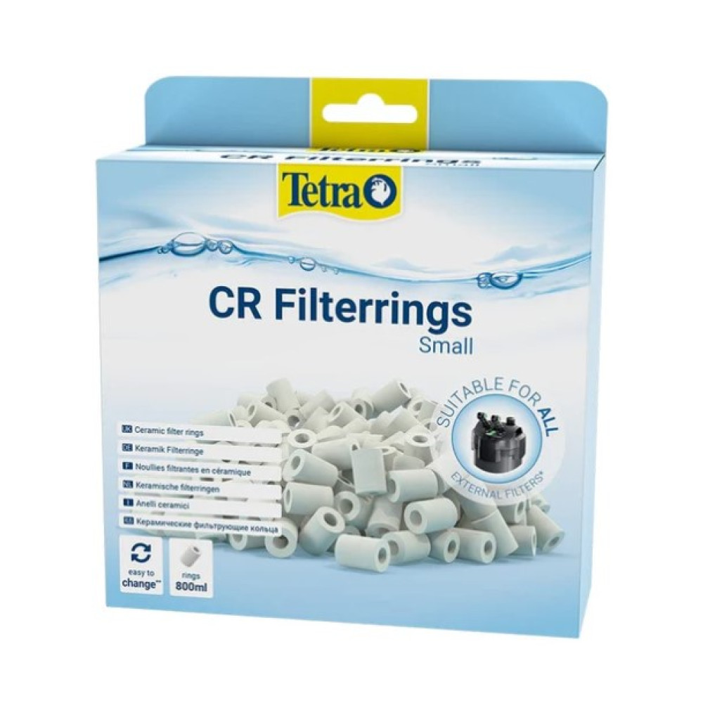 Наповнювач Tetra керамічні кільця Filter Rings для зовнішнього фільтра EX, 800мл