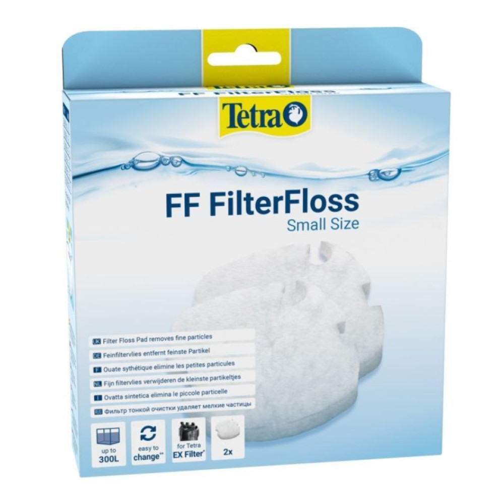 Вкладыш Tetra волокнистый Filter Floss для внешнего фильтра EX 600-1000 2шт