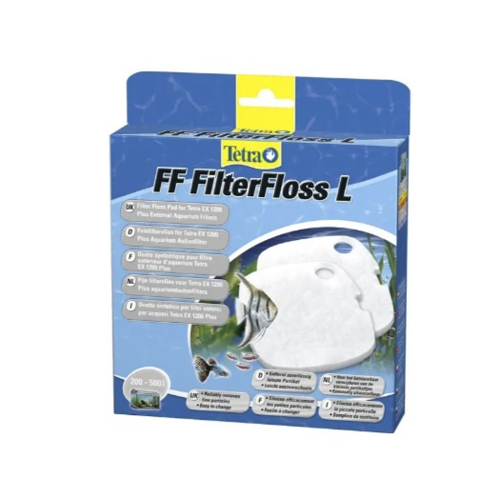 Вкладыш Tetra волокнистый Filter Floss для внешнего фильтра EX 1200/1500 2шт 