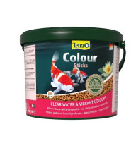 Сухий корм для ставкових риб Tetra Colour Sticks в палочках, 10 л