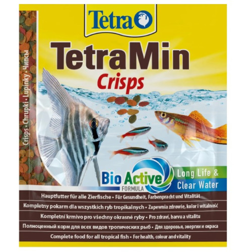 Корм для акваріумних риб у чіпсах TetraMin Crisps, 12 г