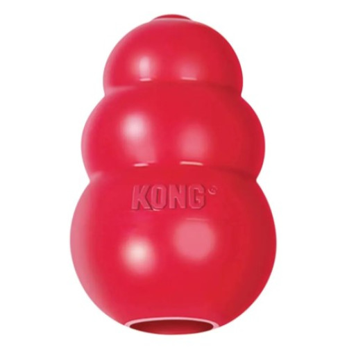 Игрушка Kong Classic для собак, груша-кормушка, S, 7,6 см