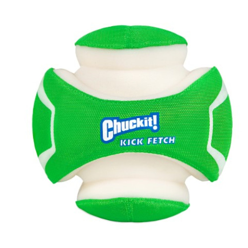 Іграшка для собак CHUCKIT! KICK FETCH MAX GLOW м’яч, що світиться у темряві, 14 см