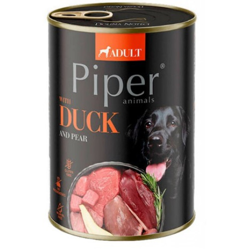 Влажный корм для собак "DN Piper" консервы с уткой и грушей 400 г