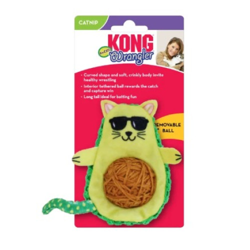 Іграшка для котів KONG Cat Wrangler AvoCATo АвоКіт, 11 см
