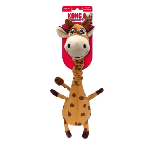 Игрушка для собак KONG Dog Shakers Bobz Giraffe жираф с пискавкой, 33 см