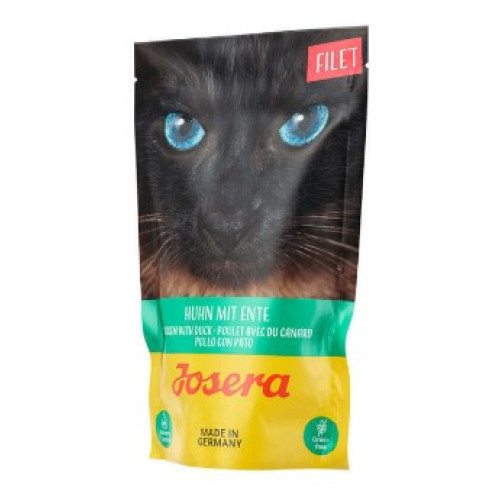 Влажный корм для кошек Josera филе курицы с уткой 70 г