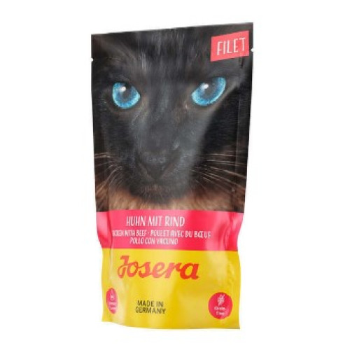 Влажный корм для кошек Josera филе курицы с говядиной 70 г