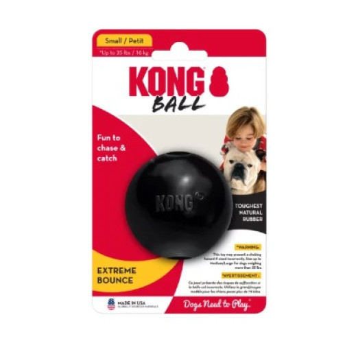 Іграшка для собак KONG Dog Extreme Ball надміцний м’яч, S, 6 см