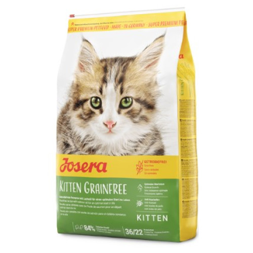 Сухий беззерновий корм Josera Kitten grainfree для кошенят, 400 г