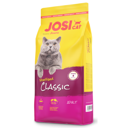 Сухий корм Josi Cat Sterilised Classic для дорослих стерилізованих котів, 650 г