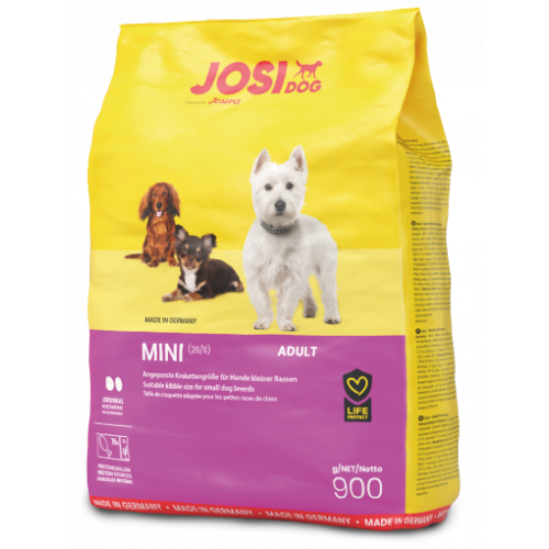 Сухой корм JosiDog Mini для взрослых собак малых пород, 900 г