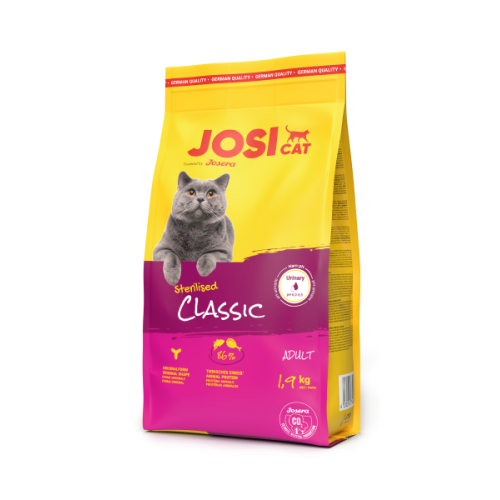 Сухой корм Josi Cat Sterilised Classic для взрослых стерилизованных кошек, 1,9 кг