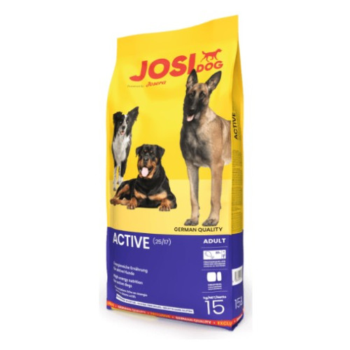 Сухой корм JosiDog Active для собак с повышенной физической активностью, 15 кг