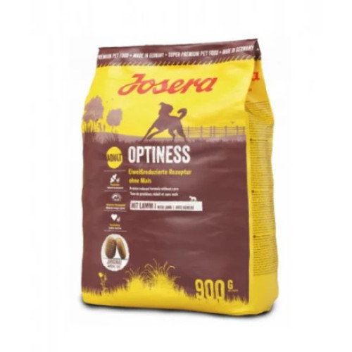 Сухой корм Josera Optiness для взрослых собак средних и крупных пород, 900 г