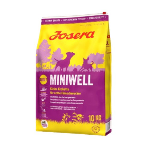 Сухий корм Josera Miniwell для дорослих собак малих порід, 10 кг