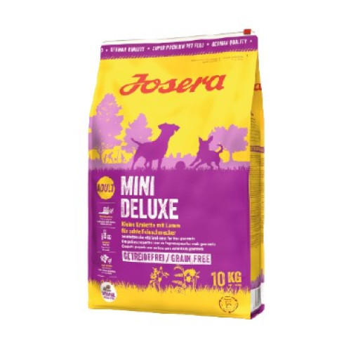 Сухий корм Josera MiniDeluxe для дорослих собак малих порід з чутливим травленням, 10 кг