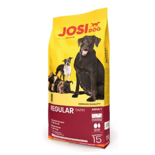 Сухой корм JosiDog Regular для взрослых собак с нормальной активностью, 15 кг