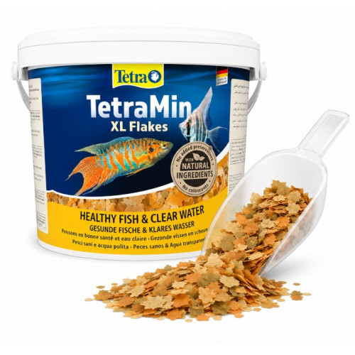 Корм фасований для рибок Tetra Min Flakes XL (Основний корм для всіх рибок у вигляді пластівців) 100 г.