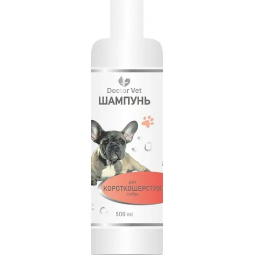 Шампунь для собак Doctor Vet (короткошерстных) жидкость - 500 мл