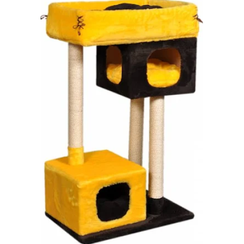 Дряпка для котів Lucky Pet "Модерн" будиночок - 40x60x90см