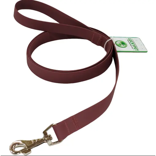 Поводок из водонепроницаемой ленты для собак Lucky Pet 2,5*300 см (бордовый)
