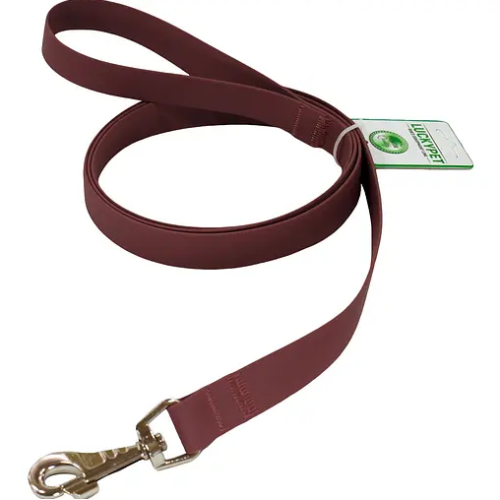 Повідок з водонепроникної стрічкидля собак Lucky Pet 2,5*400 см ( бордовий)    