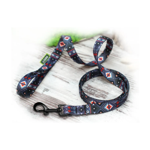 Поводок для собак Lucky Pet "Aztec purple" 25мм х 110см