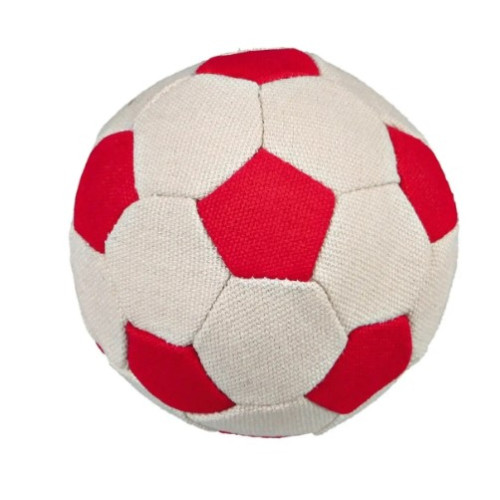 Trixie Мяч футбольный, тканевый, 11 см
