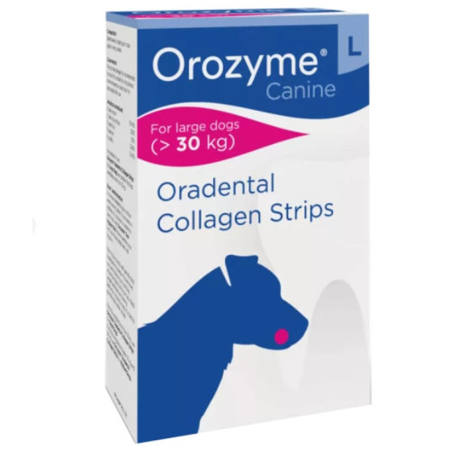 Жевательные полоски для гигиены ротовой полости собак Ecuphar Orozyme (Орозим), размер L