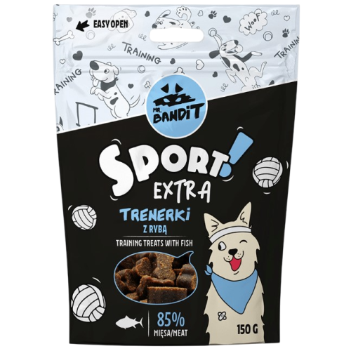 Тренировочное лакомство для собак Mr. Bandit Спорт Экстра с рыбой, 150 г
