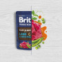 Влажный корм Brit Premium Fillets in Gravy Lamb & Green Peas для собак малых пород, филе в соусе, ягненок и зеленый горошек, 85 г