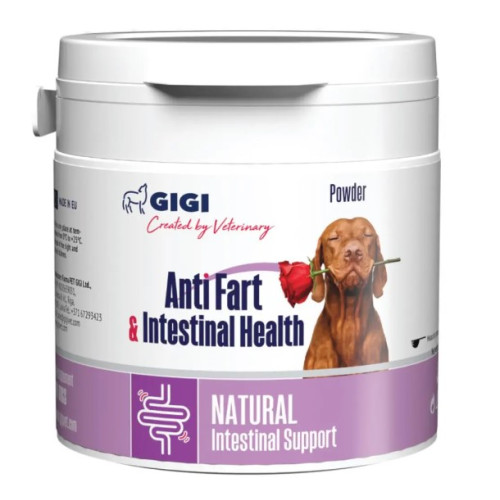 Минеральная добавка GiGi Anti Fart & intestinal Health для собак, для нормализации пищеварения и уменьшения газообразования (порошок), 350 г