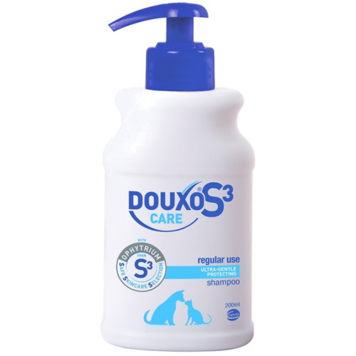 Шампунь Ceva Douxo S3 Care (Дуксо S3 Кейр) для поддержания здоровья кожи собак и кошек 200 мл