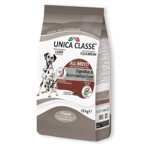 Сухий корм Gheda Unica Classe Special Care All Breed для собак всіх порід (догляд за ШКТ), 10 кг