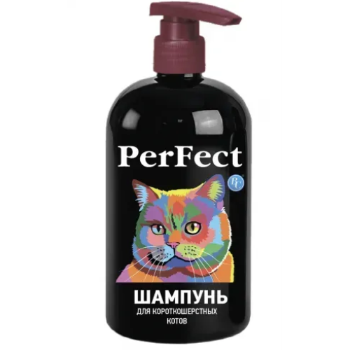 Шампунь для короткошерстных кошек Ветсинтез PerFect жидкость - 250 мл