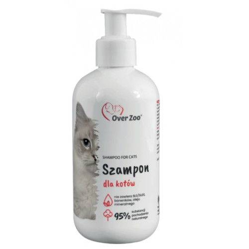 Шампунь Over Zoo Shampoo For Cats для кошек с маслом авокадо, 250 мл