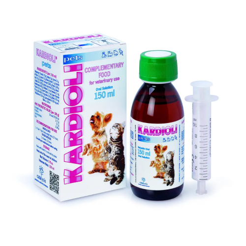 Харчова добавка для собак та котів Catalysis S.L Kardioli Pets (для серця і судин) рідина - 150 мл