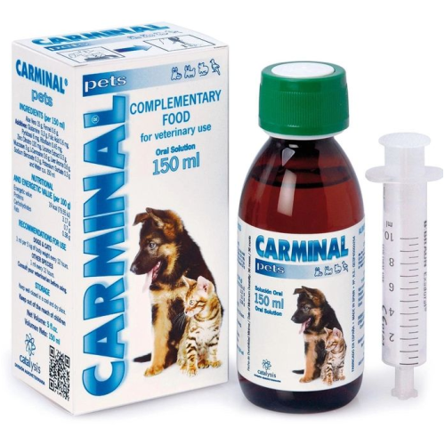 Харчова добавка для собак та котів Catalysis S.L Carminal Pets (для травної системи) рідина - 150 мл