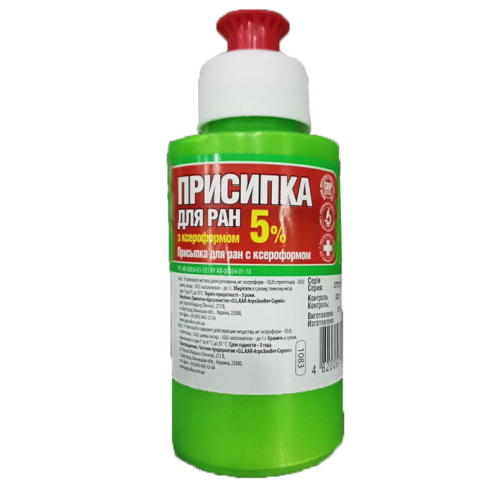 Ветеринарный препарат для животных O.L.KAR Присыпка с ксероформом 5% порошок - 50 г