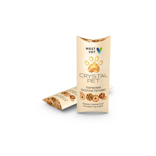 Духи для собак и кошек West Vet Crystal Pet Песочное печенье спрей - 5 мл