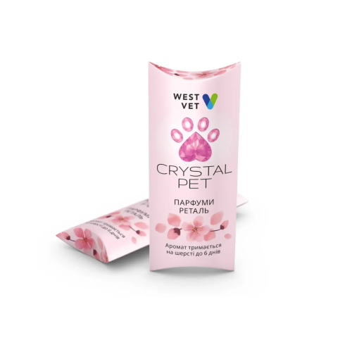 Духи для собак и кошек West Vet Crystal Pet Реталь спрей - 5 мл